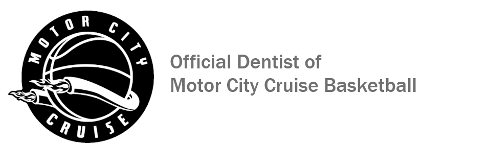 Official Dentist of Motor City Cruise Basketball